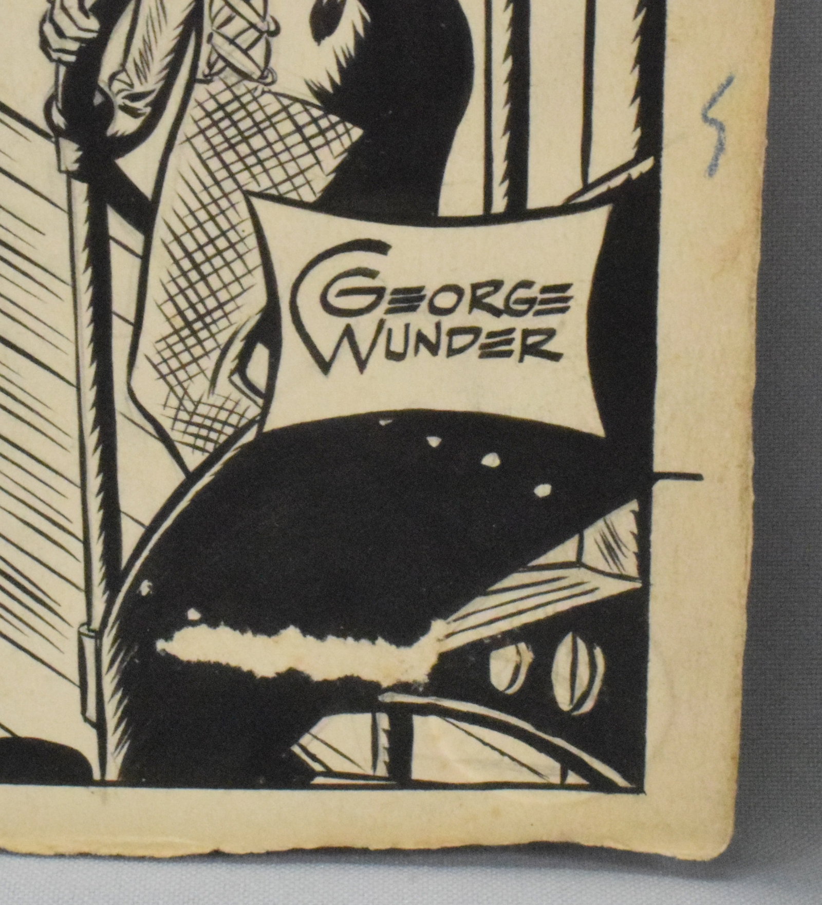 GEORGE WUNDER ORIGINAL COMIC ART - 8