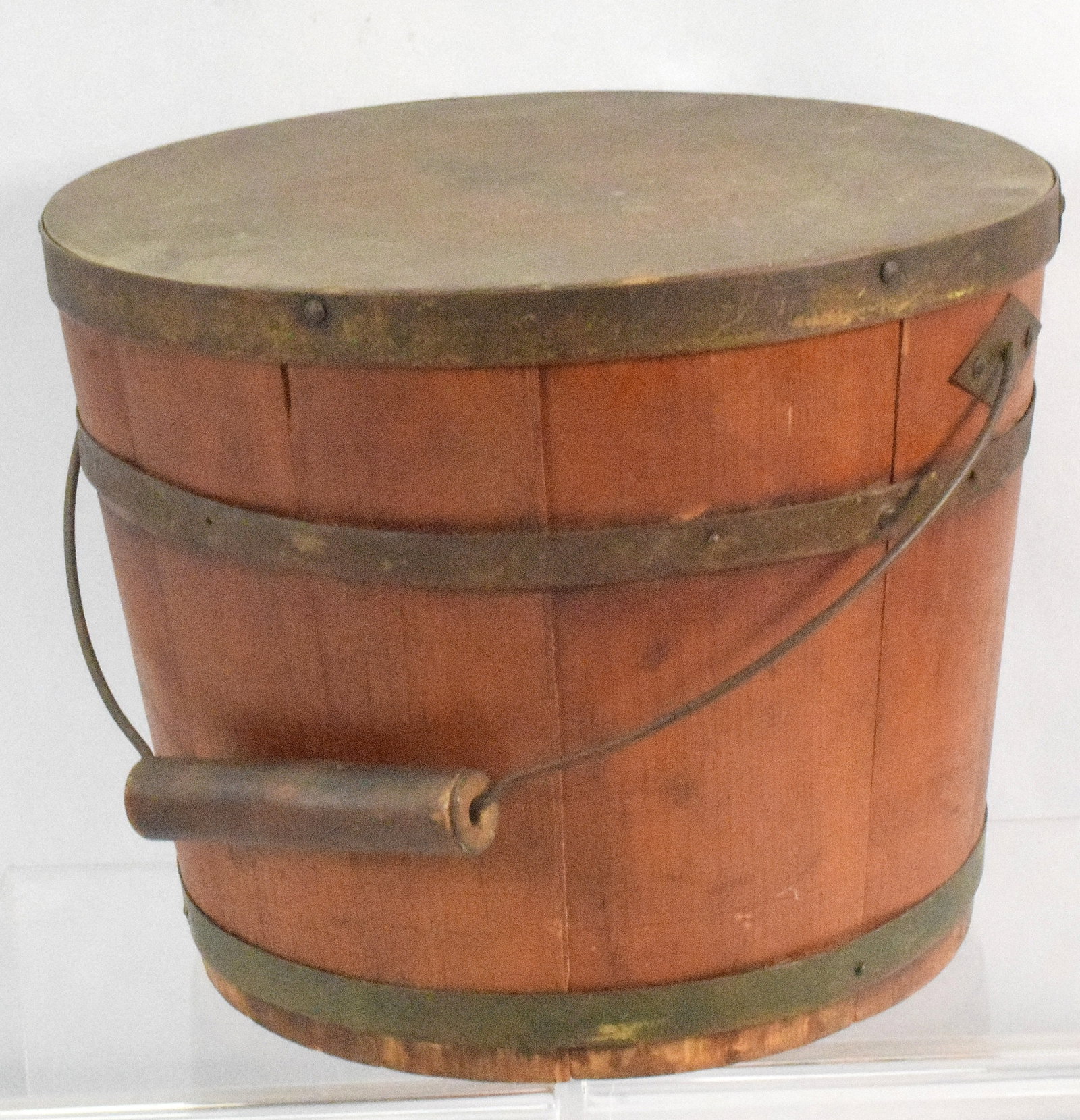 SIGNED SHAKER STAVE CONSTRUCTION PAIL (1 of 8)