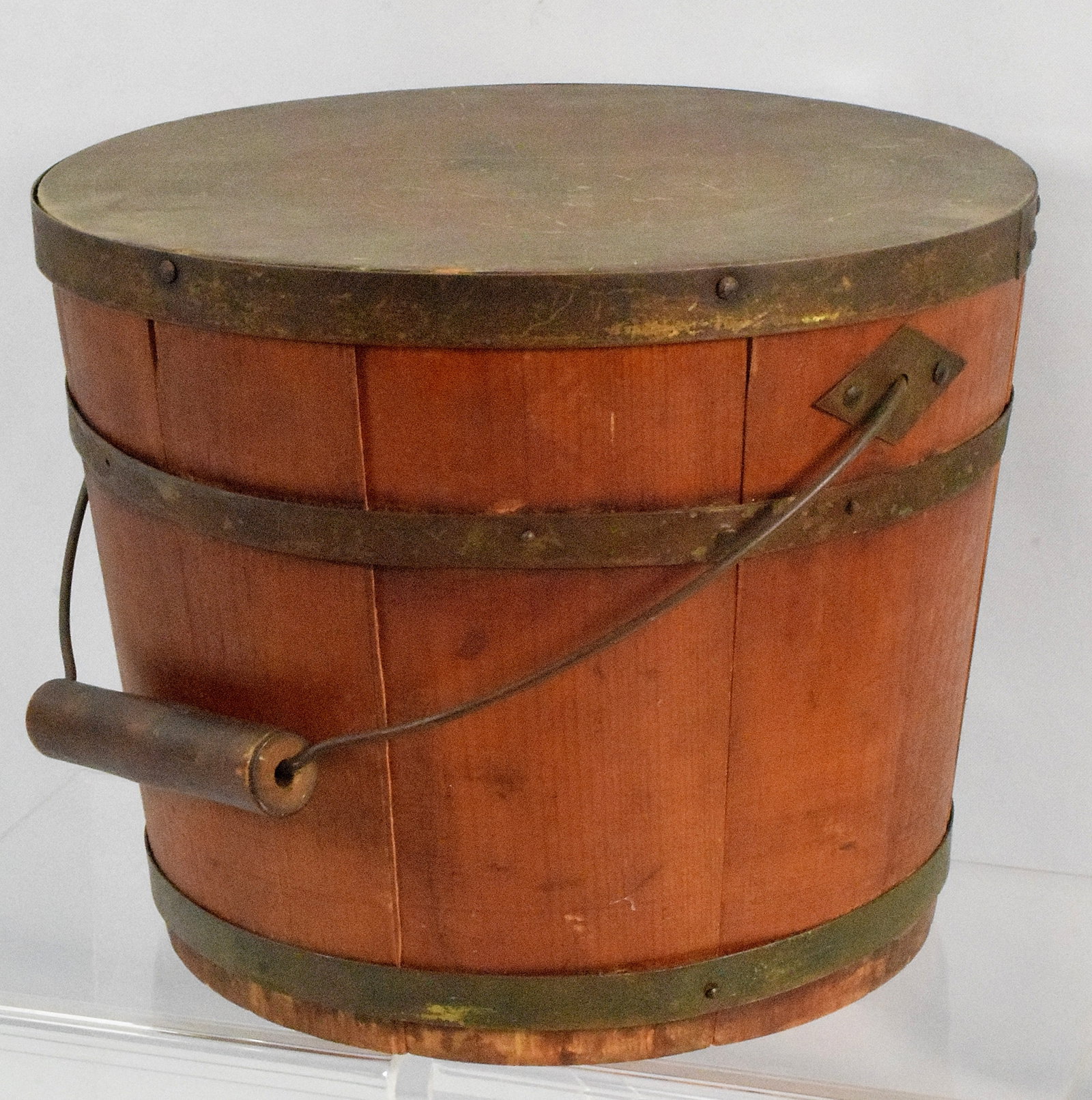 SIGNED SHAKER STAVE CONSTRUCTION PAIL - 2