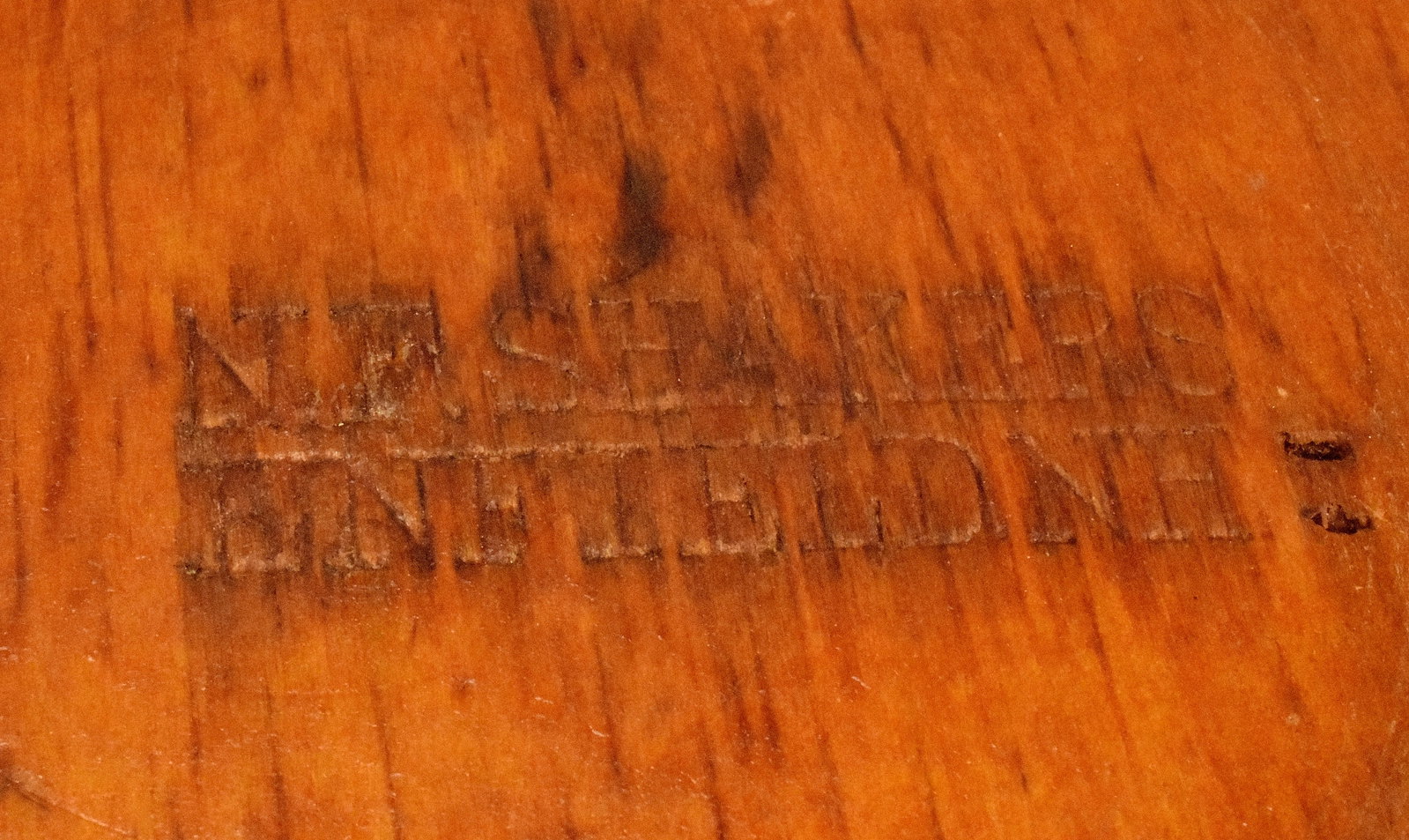 SIGNED SHAKER STAVE CONSTRUCTION PAIL - 4