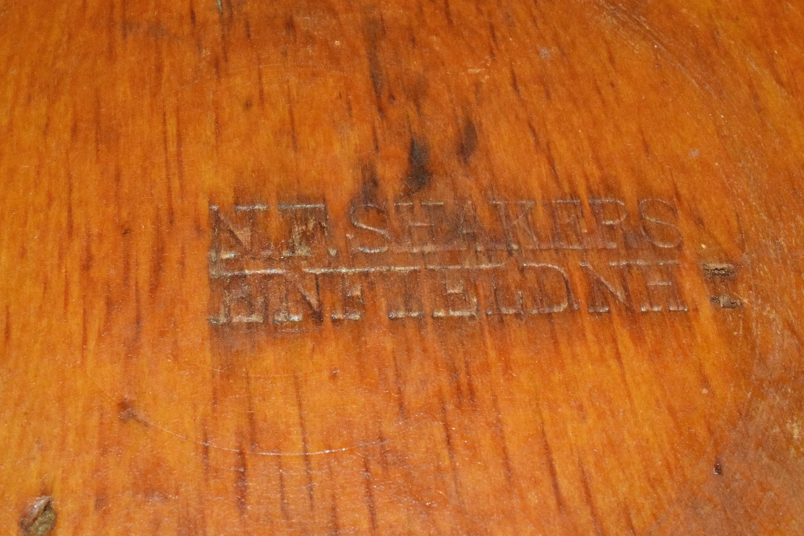 SIGNED SHAKER STAVE CONSTRUCTION PAIL - 6