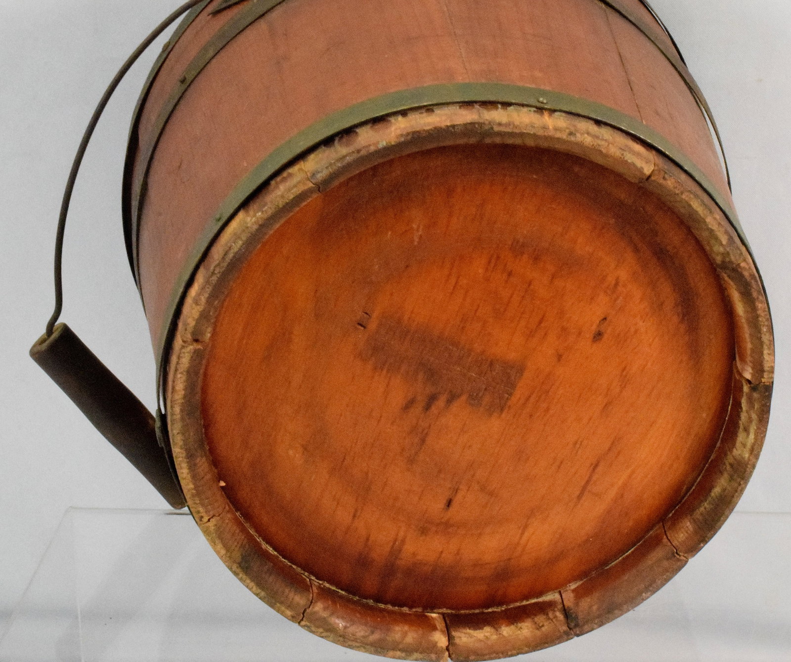 SIGNED SHAKER STAVE CONSTRUCTION PAIL - 7