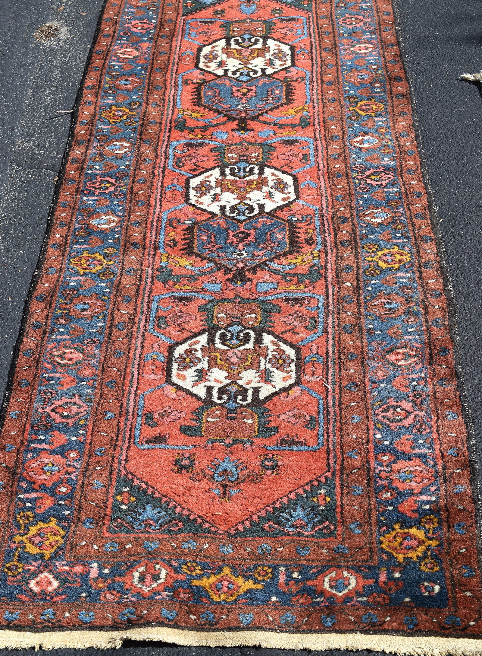 ORIENTAL WOOL RUNNER RUG - 3