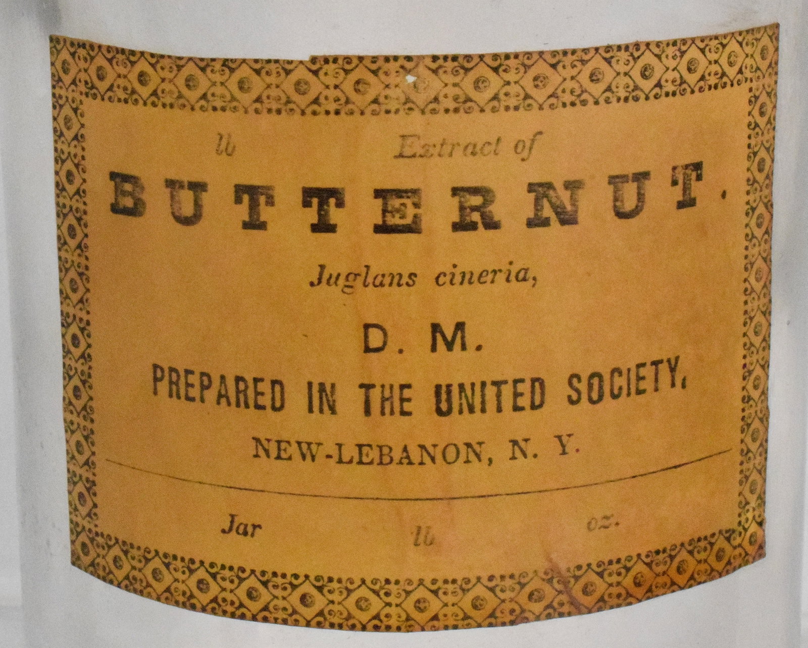 SHAKER BUTTERNUT JAR - 2
