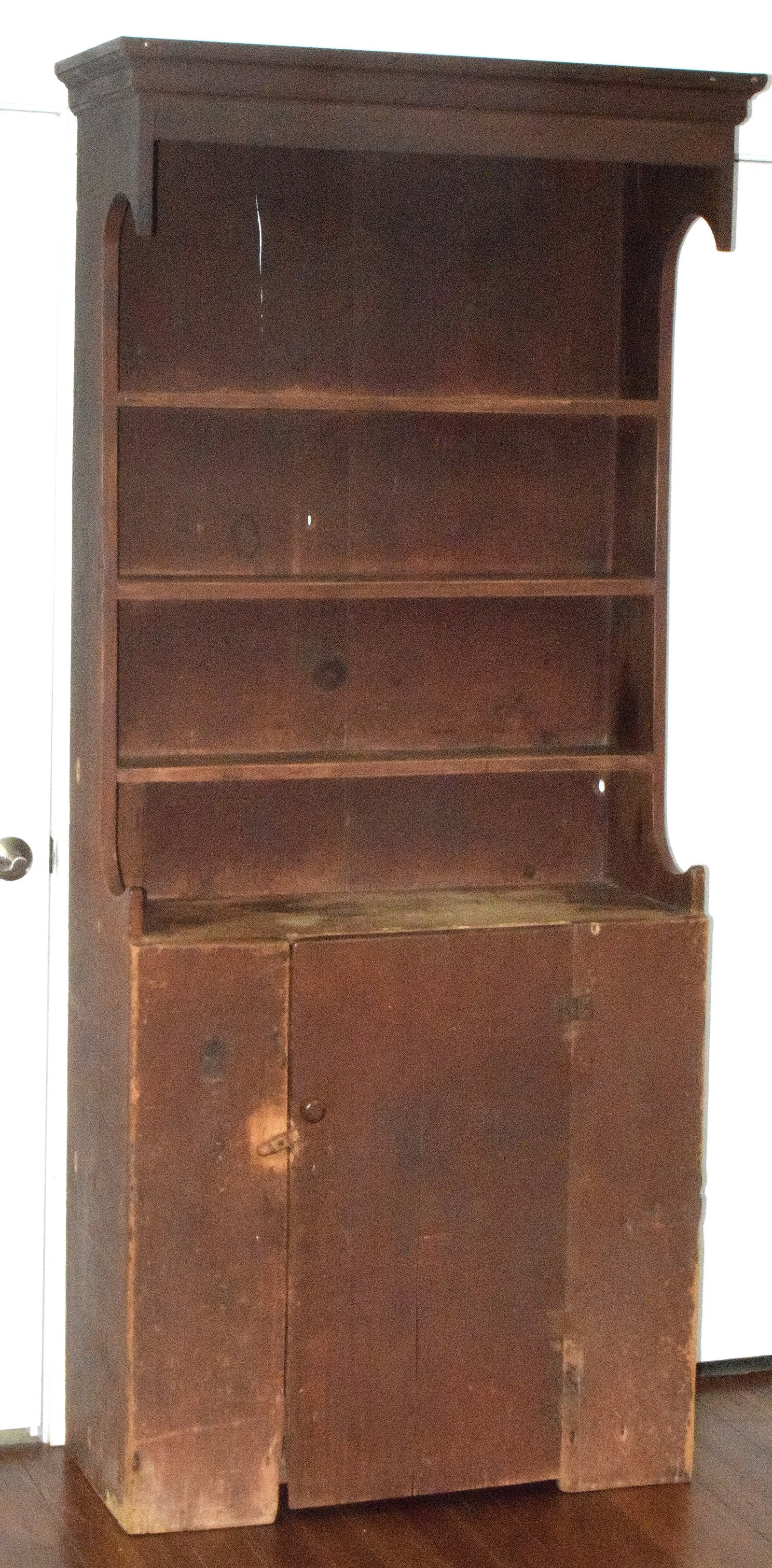AMERICAN NEW ENGLAND COUNTRY CUPBOARD (1 of 5)