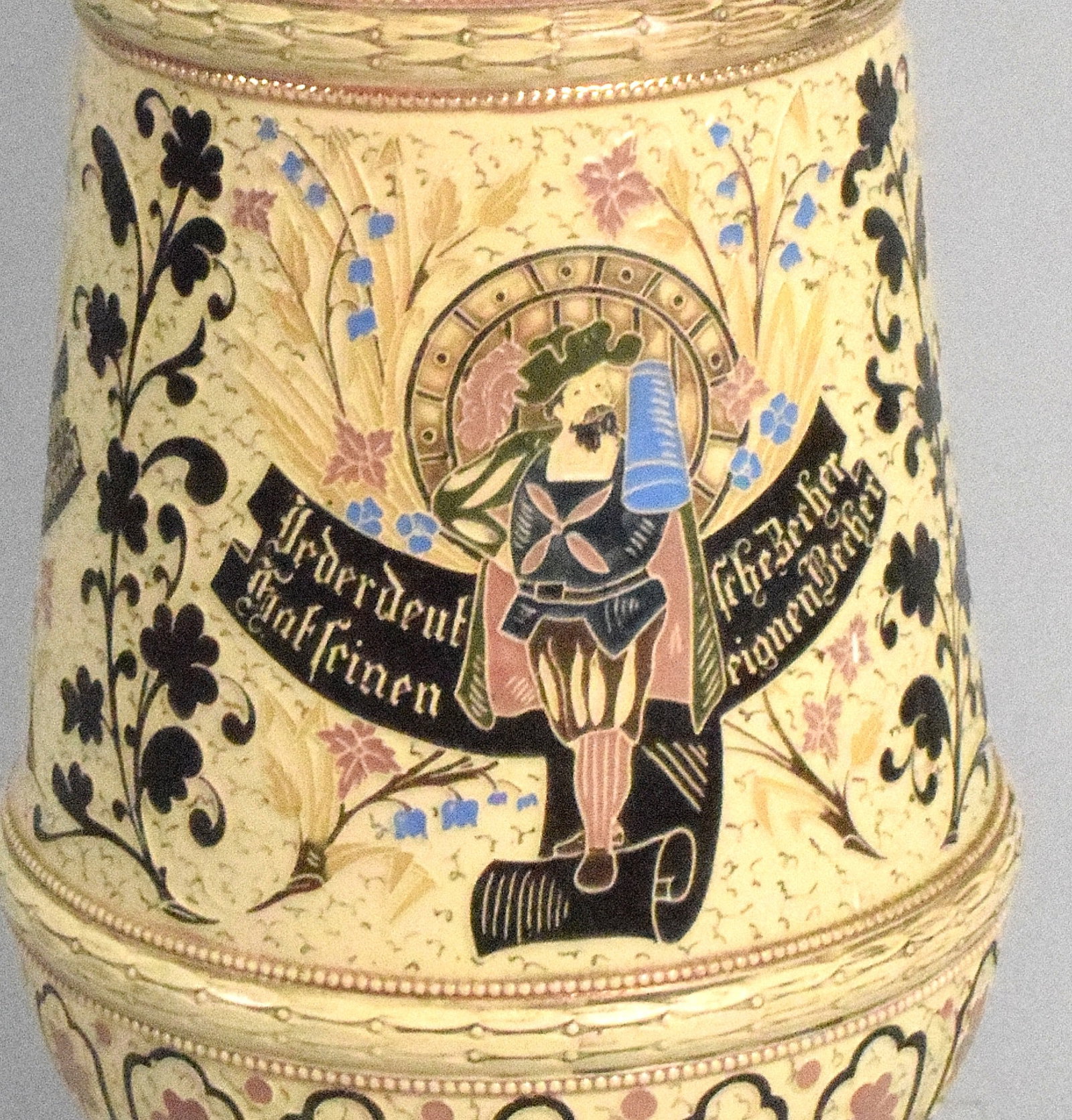 MASTER METTLACH TYPE PITCHER STEIN - 5