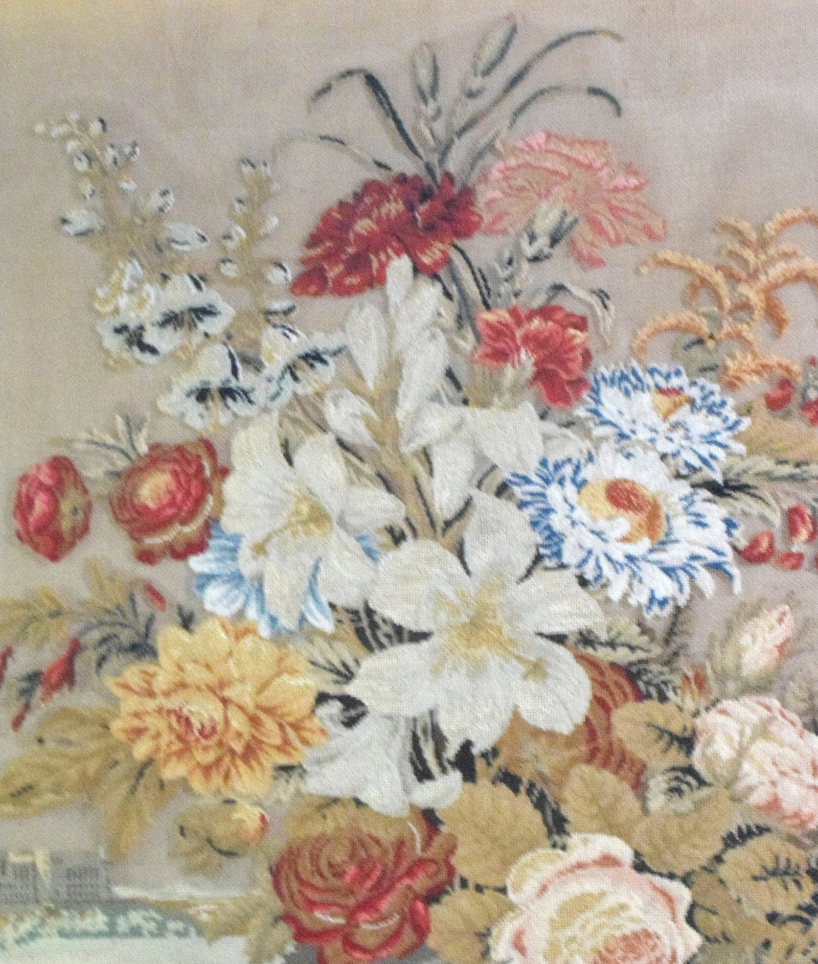 19TH ENGLISH NEEDLEWORK WALNUT SHADOW BOX - 10