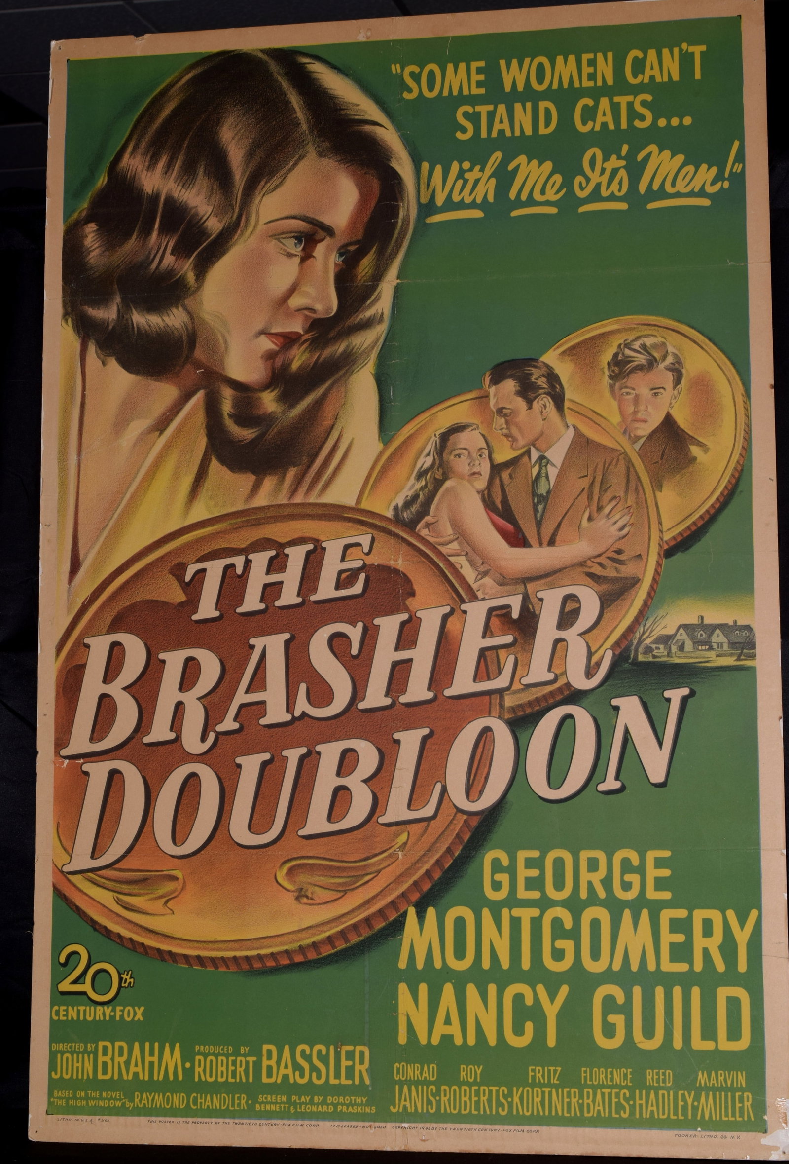 THE BRASHER DOUBLOON MOVIE POSTER (1 of 5)