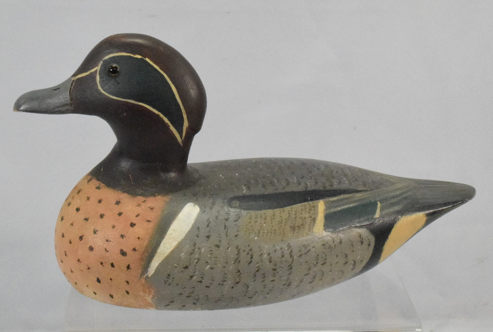 HOLGER G SMITH WOODEN DECOY (1 of 5)