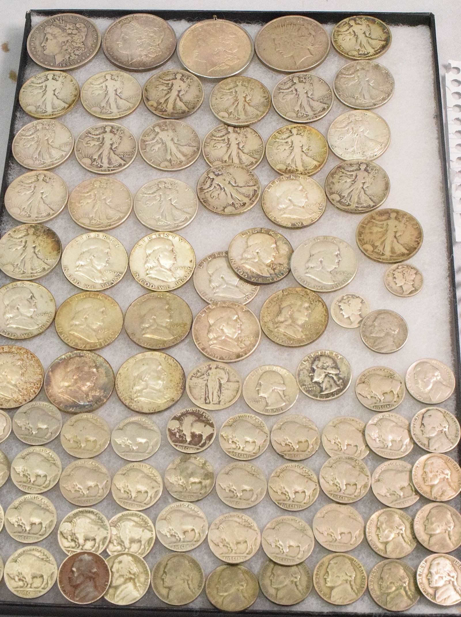 86 CALCULATED COINS FROM THE 1890'S - 1975 (1 of 9)