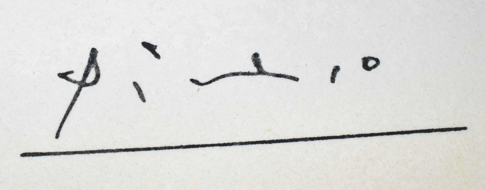 PABLO PICASSO SIGNED ETCHING - 5