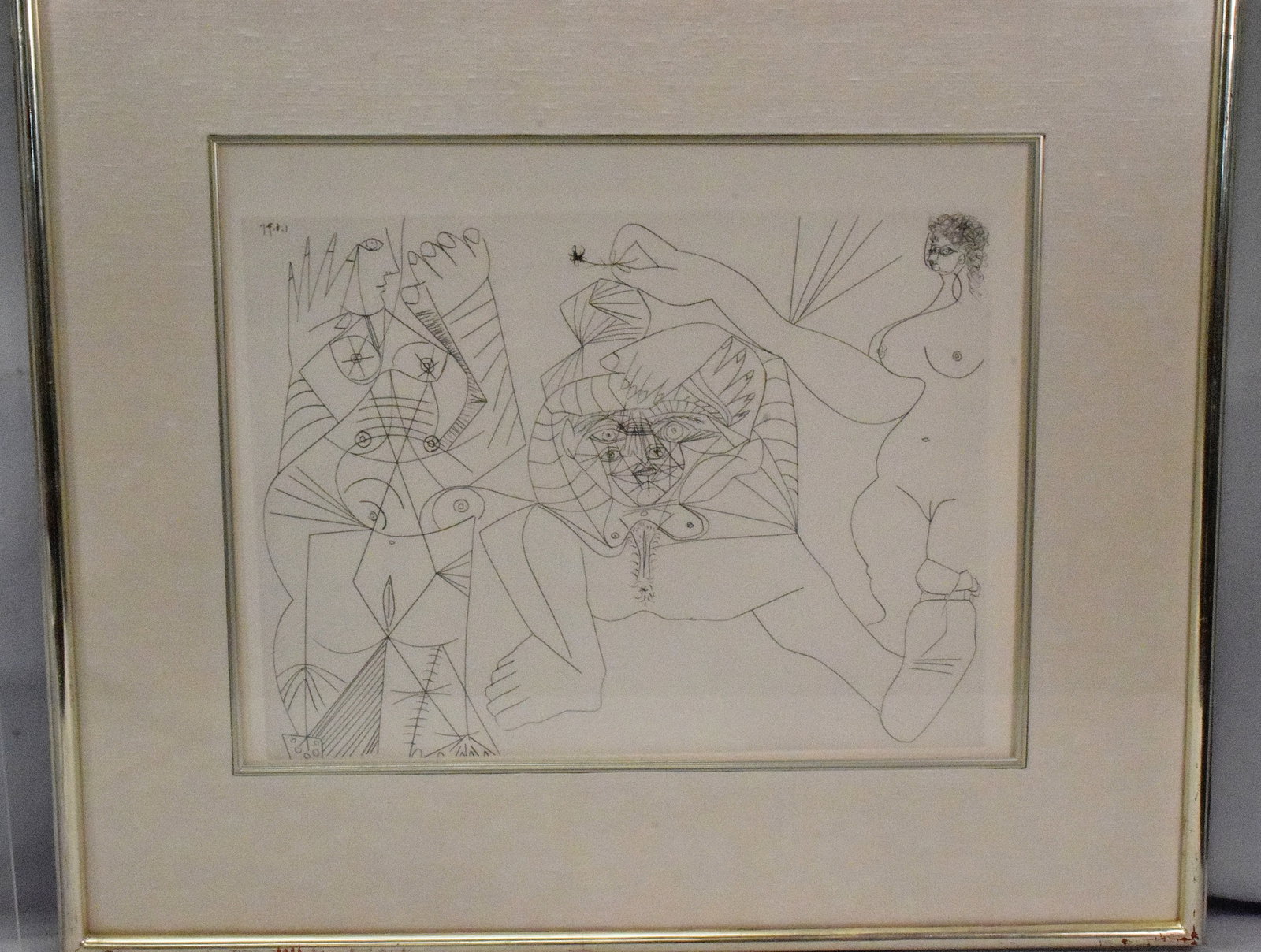 PABLO PICASSO SIGNED ETCHING - 9
