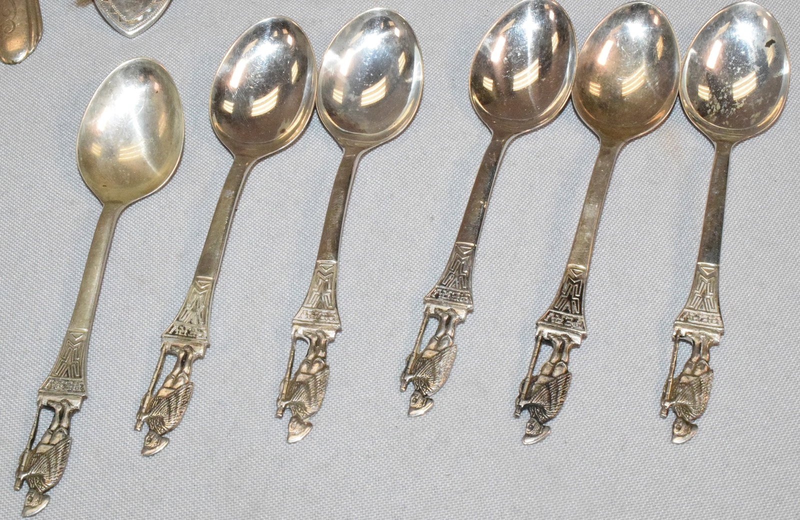 36 ASSEMBLED STERLING SILVER FLATWARE - 5