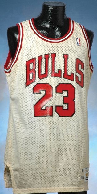 michael jordan game used jersey