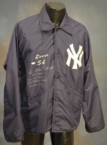 1978 Goose Gossage Yankees Worn Bullpen Jacket