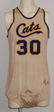 24: 1959-1960 Bob Boozer Peoria Cats Game-Used NIBL Jer