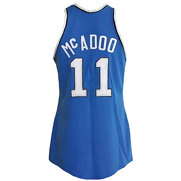 35 197475 Bob McAdoo Buffalo Braves GameUsed Jersey
