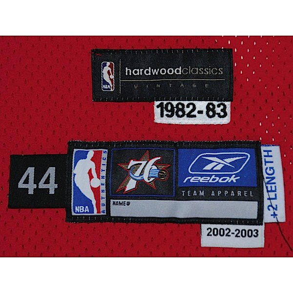 2002-2003 Allen Iverson 76ers Game-Used Jersey - 3