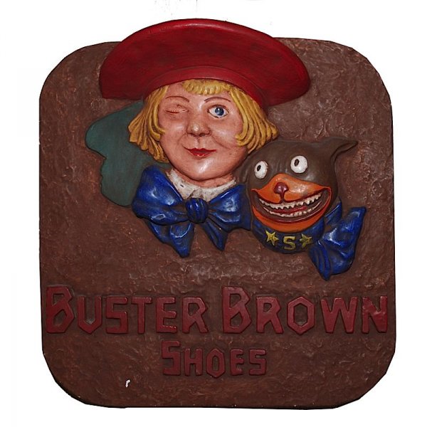 Buster Brown Carpet and Buster Brown Sign (2)