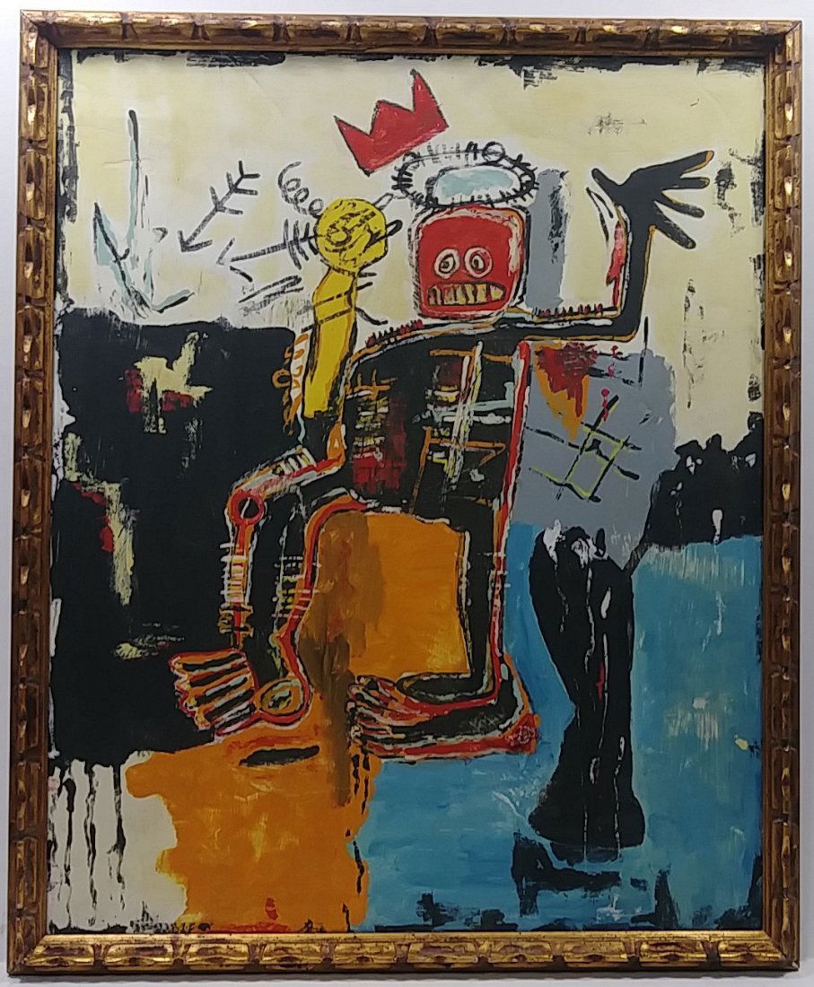 Jean Michel-Basquiat (American,1960-1988): Untitled (1 of 6)