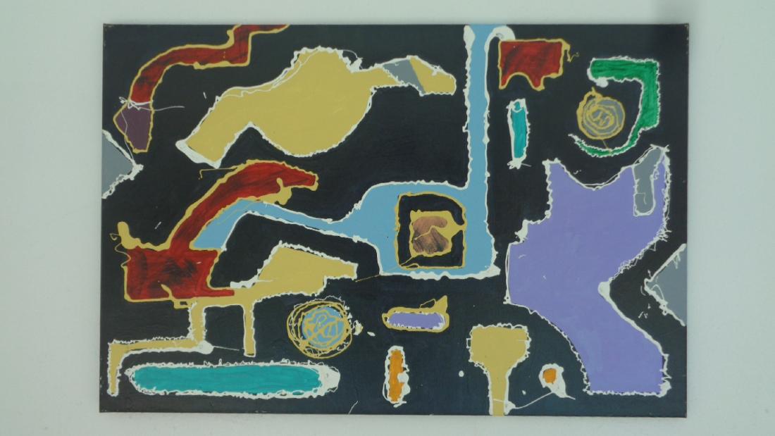 Modern Abstract Expressionism Painting (1 of 4)