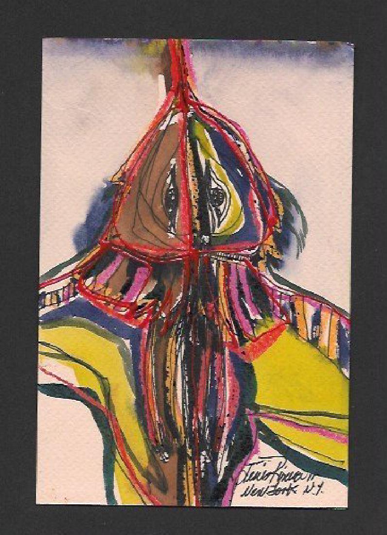 J Rivera Original Modern New York Painting 2011 Signed (1 of 1)