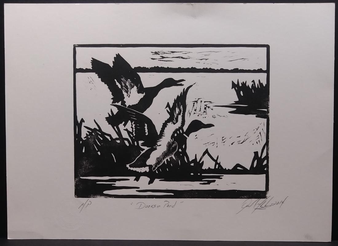 Original Engraving Signed (1 of 3)