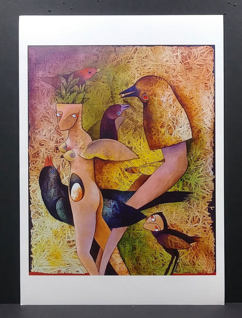 Vicente R. Bonachea (Vasos comunicantes) Lithograph (1 of 3)