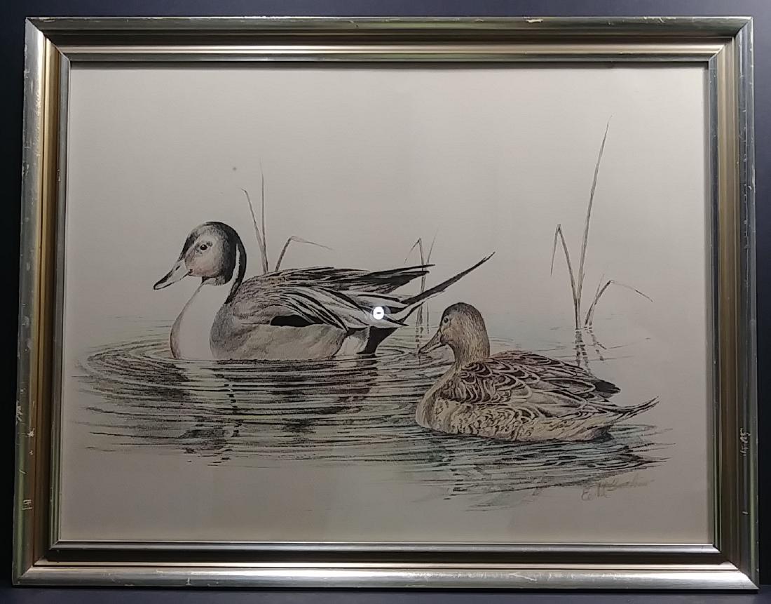 Edward Marshall Boehm Original Hand Colored Engraving (1 of 4)