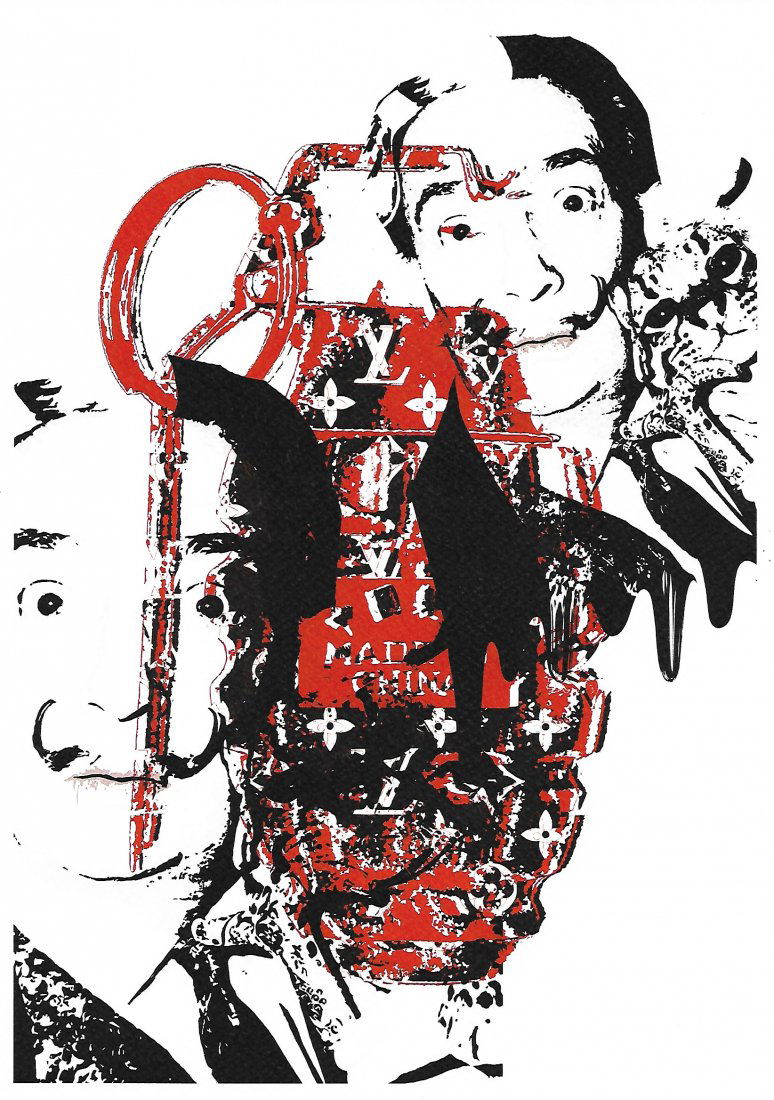 Death NYC Pop Art Lithograph W/COA - DALI (1 of 1)