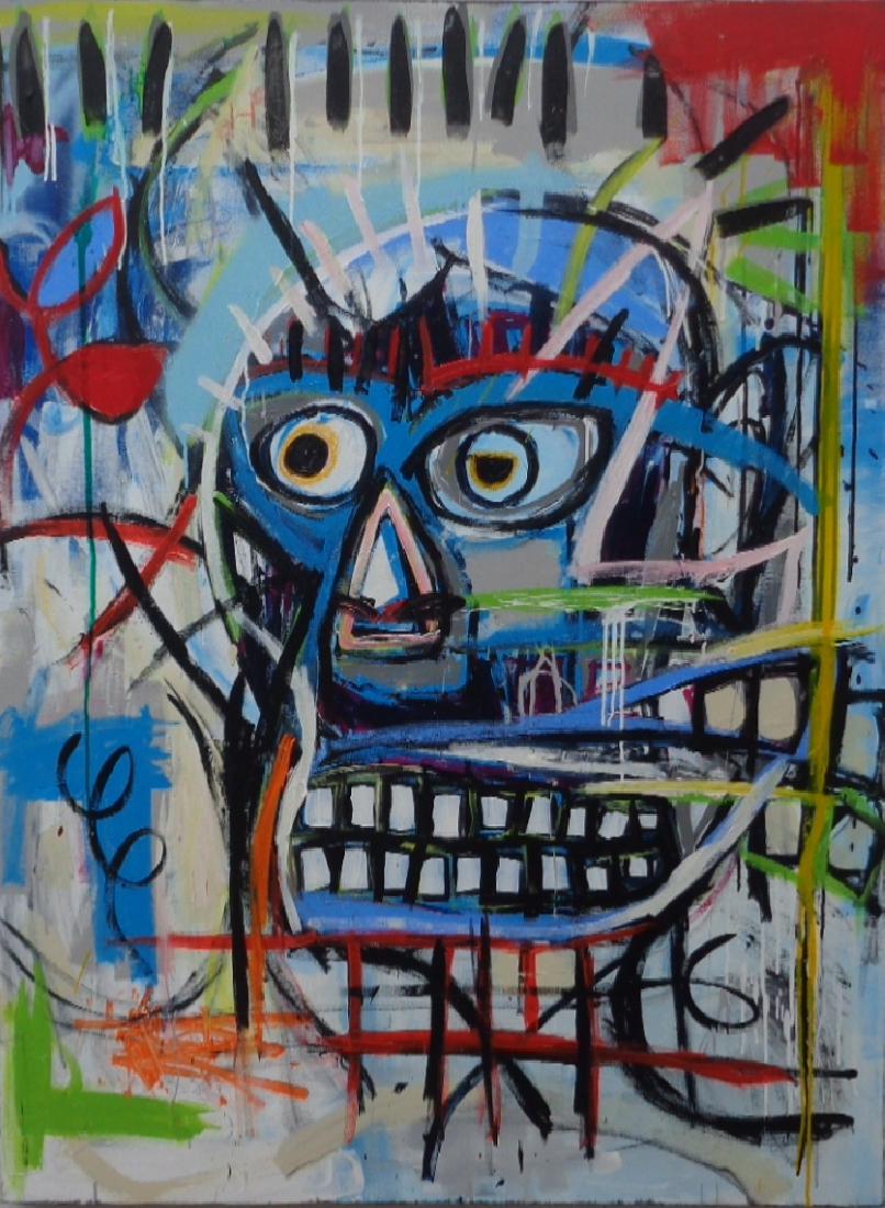 Jean-Michel Basquiat New York Street Art Painting (1 of 4)
