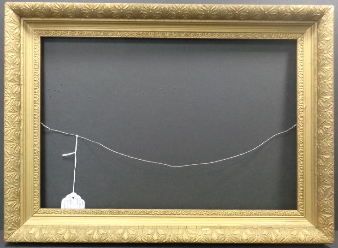 19c American Wood Gesso Acanthus Leaf Picture Frame (1 of 6)