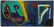 Rare Signed Abstract Expressionism Painting Modernism