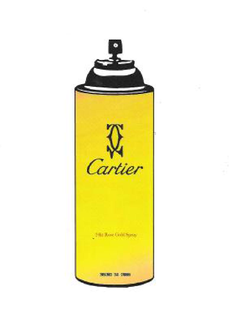 Death NYC Pop Art Lithograph W/COA - CARTIER: Death NYC Pop Art Lithograph W/Certificated of Authenticity. Extra Tick Paper Size: 8 1/4 x 11 3/4 Inches. Excellent Condition