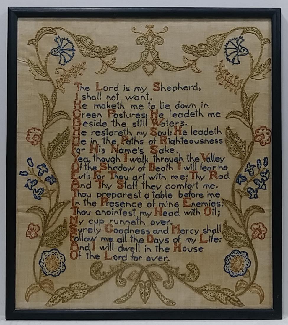 Antique American Embroidery Needlework (1 of 4)