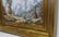 Vintage Alpine Mountain Oil Painting Signed Haller - 2