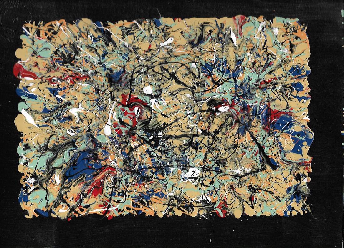 R Medina (Ame Born) N York - Original Signed Painting (1 of 2)