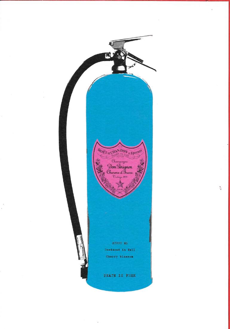 Death NYC Pop Art Lithograph W/COA - LOVE DEATH: Death NYC Pop Art Lithograph W/Certificated of Authenticity. Extra Tick Paper Size: 5 3/4 x 8 1/4 Inches. Stamped on verso. NYC Death. Excellent Condition