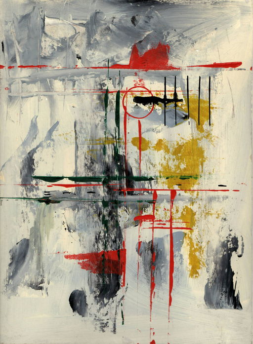 Signed Original Abstract Painting New York Aug 24 2019