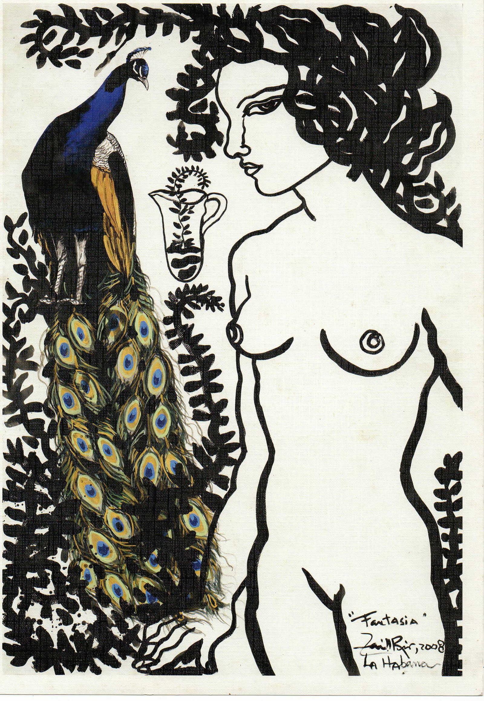 Zaida Del Rio Litho on Thick Paper (1 of 2)