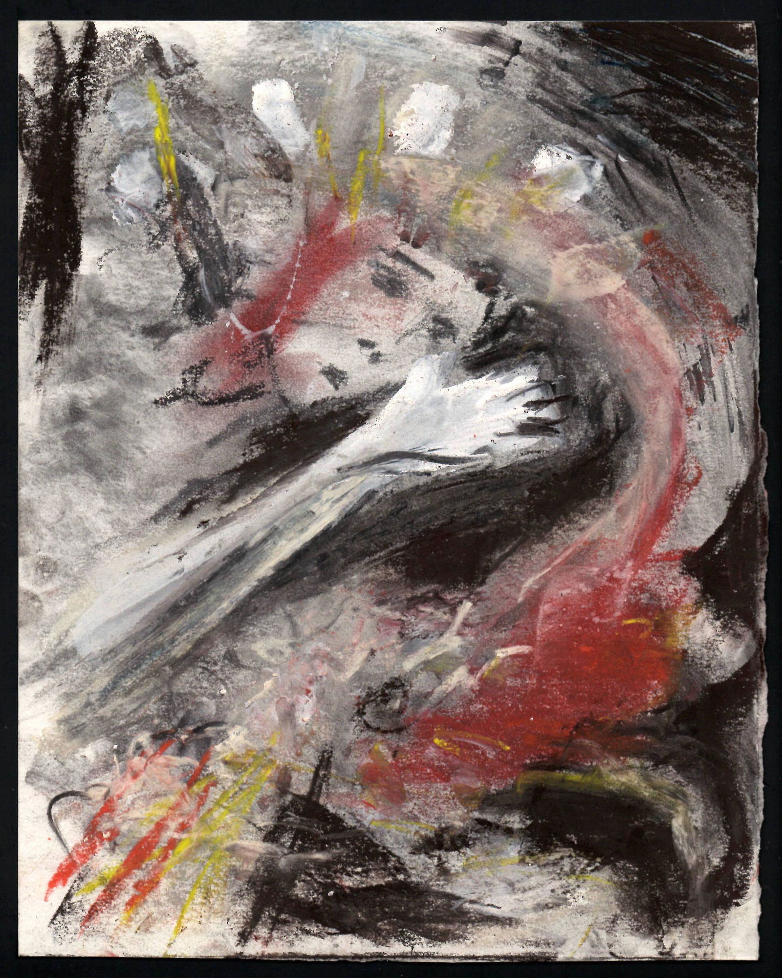 O Rudavsky Signed Rare Modernist Painting (1 of 2)