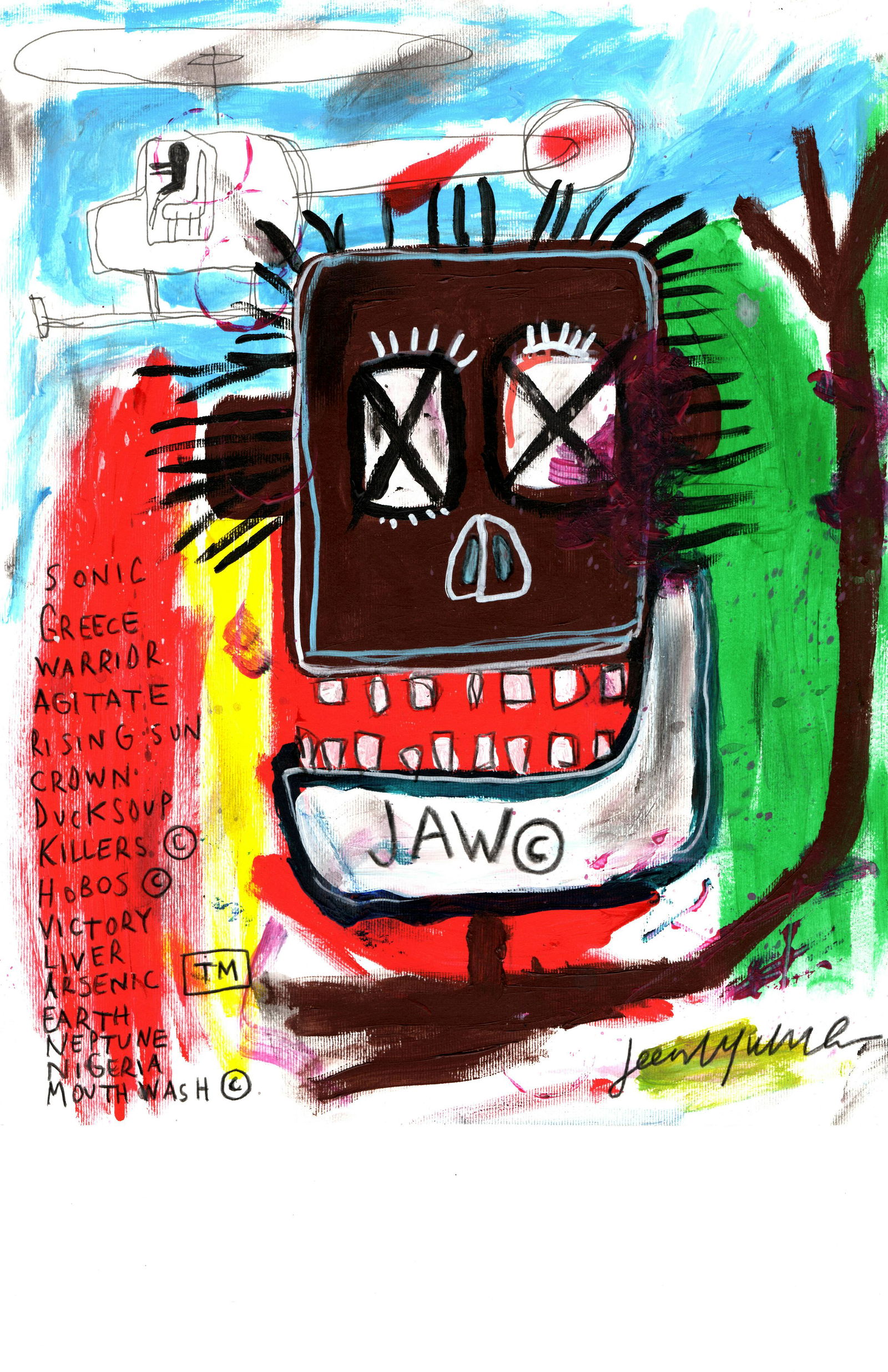 Neo-Expressionism Art Print on Tick Paper (1 of 1)