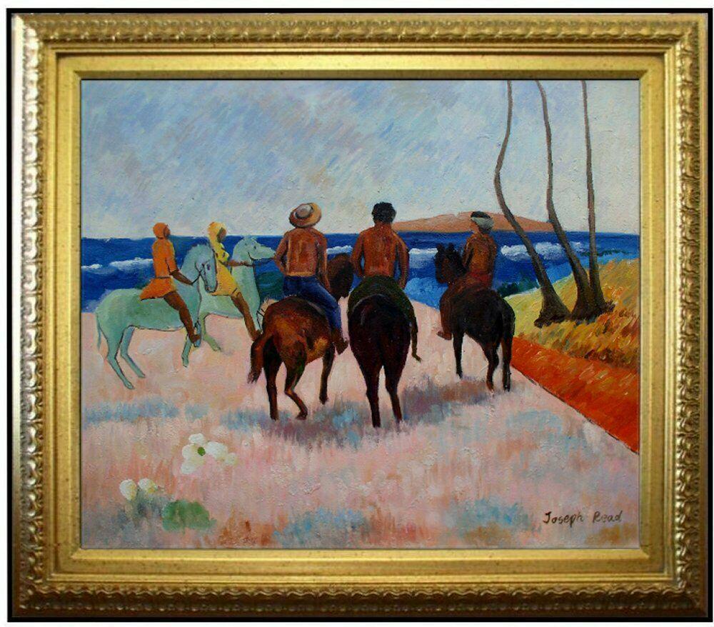 Framed After Paul Gauguin Oil Painting (1 of 2)
