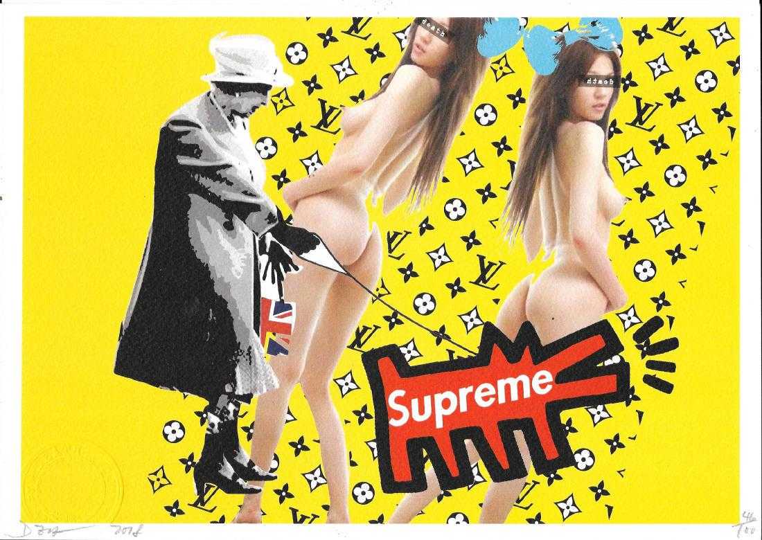 Limited Ed Death NYC Signed Pop Art Lithograph W/COA: Limited Ed Death NYC Signed Pop Art Lithograph W/COA . Size: 8 1/4 x 11 3/4 Inches. Excellent Condition