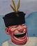 Modern abstract Oil Painting on Canvas Happy Face