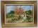 Vintage Original Wood Framed Landscape Oil-Canvas Signe - 2