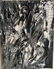 Original Black & White Abstract Texture Painting Signed