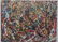 Jackson Pollock Framed Contemporary Abstract Painting