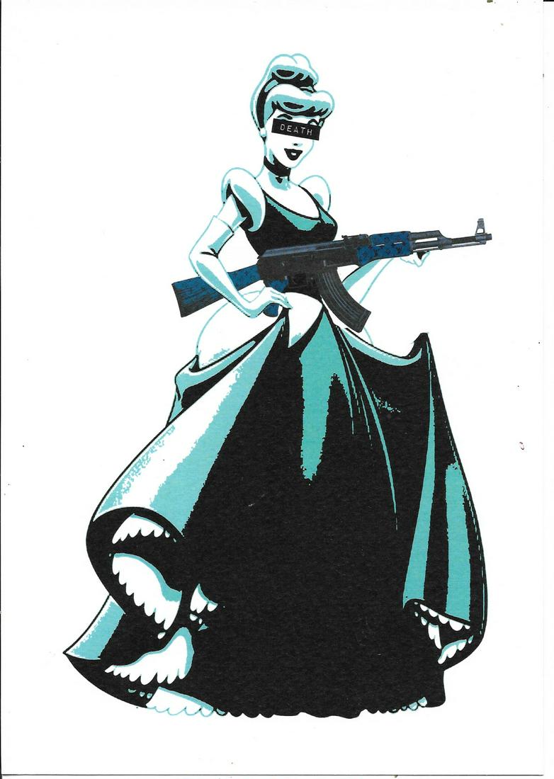 Death NYC Pop Art Lithograph W/COA - LOVE DEATH: Death NYC Pop Art Lithograph W/Certificated of Authenticity. Extra Tick Paper Size: 5 3/4 x 8 1/4 Inches. Stamped on verso. NYC Death. Excellent Condition