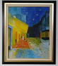 Street Scenes Oil Painting Signed